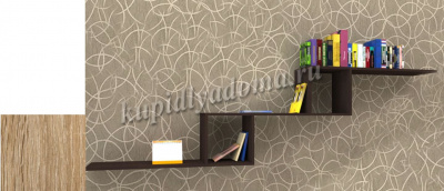 Полка навесная ПН-1 (Дуб сонома)