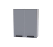 Шкаф верхний 6В кухня Кампео (Белый/Темно зеленый)