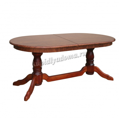 Стол обеденный раздвижной-15 МДФ (Венге)