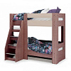 Кровать двухъярусная Симба (Ясень шимо темный/Кофе с молоком)