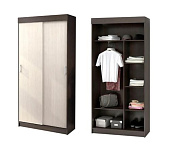 Шкаф-купе Евро 1000 (Венге/Дуб белфорт)